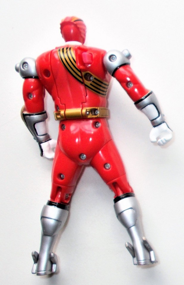 eBlueJay: 2002 Bandai Power Rangers Wild Force Red Spin Morphin Ranger ...