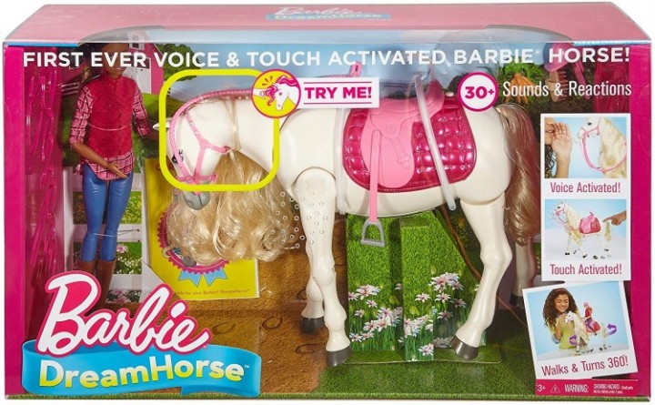 barbie and walking horse