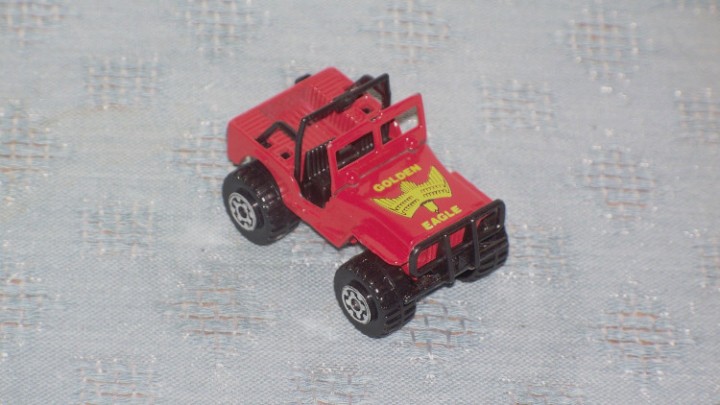 Ebluejay Vintage Matchbox Jeep 4x4 Golden Eagle 159 Red