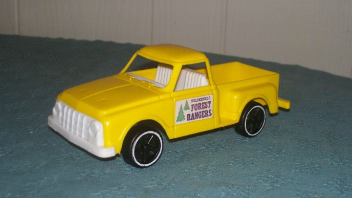 Ebluejay Vintage Gay Toys Inc Pickup Truck Yellow Plastic