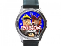 Ebluejay Roblox Unisex Metal Watch Genuine Leather Band - band roblox