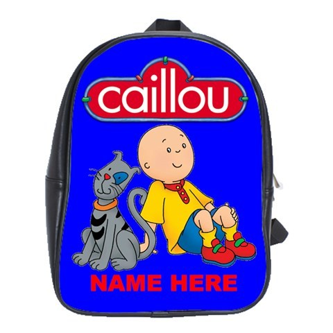 Ebluejay Caillou 100 Genuine Leather Xl Backpack Any Background Color - roblox 100 genuine leather backpack choose background