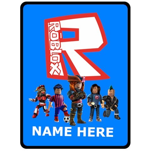 Ebluejay Roblox Robux Fleece Blanket Size 60 X 80 Free Personalizationr - roblox t shirt not working how to get 750 robux