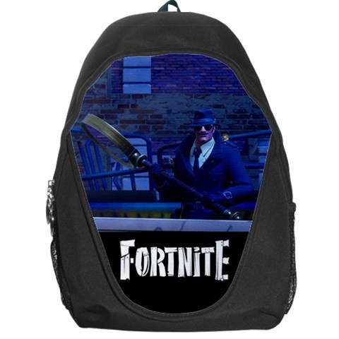 Ebluejay Fortnite Noir Large Backpack - fortnite noir large backpack