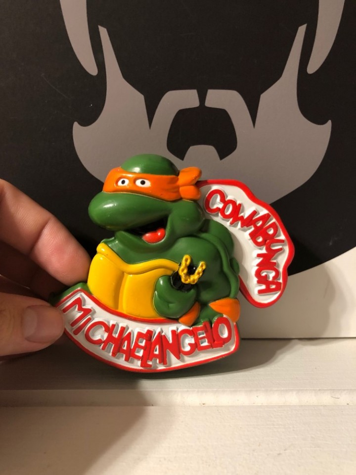 eBlueJay: Teenage Mutant Ninja Turtles TMNT Burger King MICHAELANGELO Badge