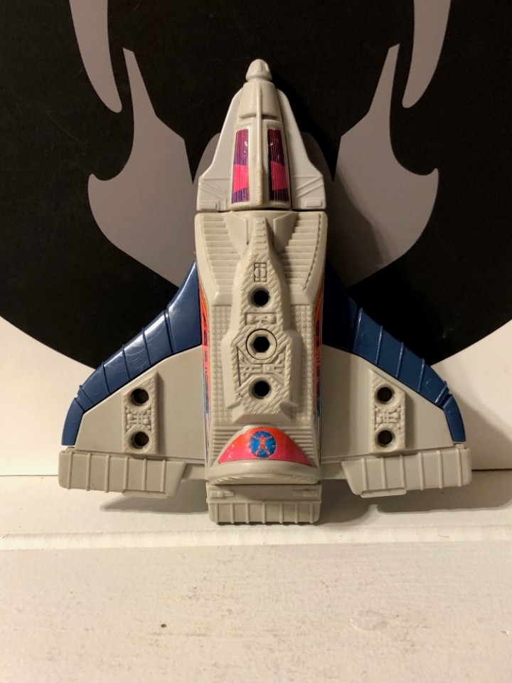 eBlueJay: Centurions grey orbital interceptor pack with missile rocket 1986