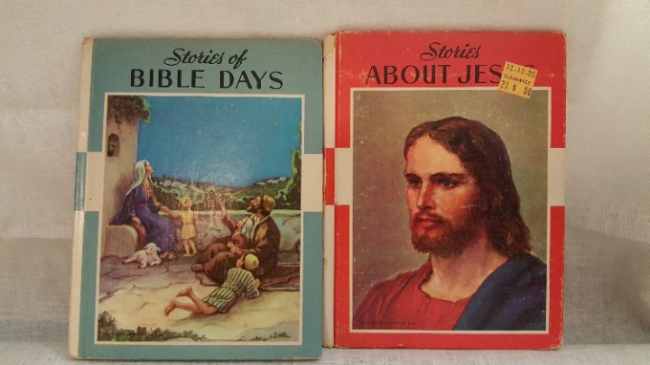 Ebluejay Vintage Children S Bible Story Books Gift Set Ruth S Gary Stories About Jesus Stories Bible Days