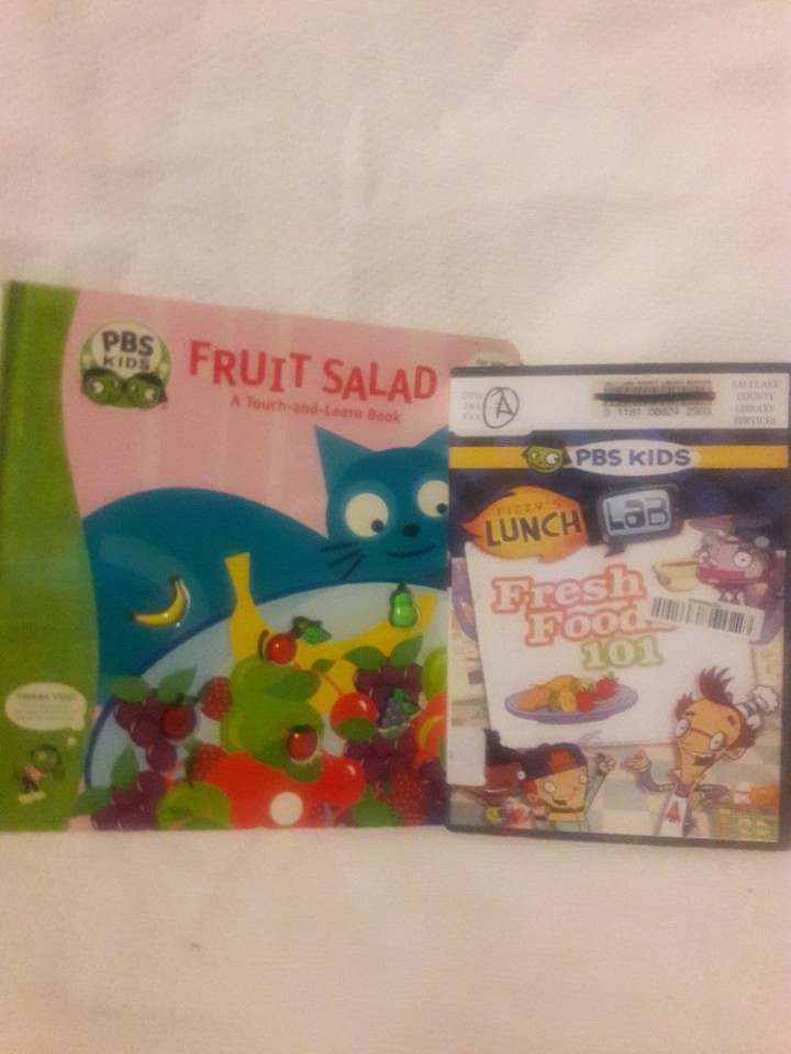 Ebluejay Pbs Kids Healthy Eating Gift Set Hardcover Book Fruit Salad Dvd Fizzy S Lunch Lab