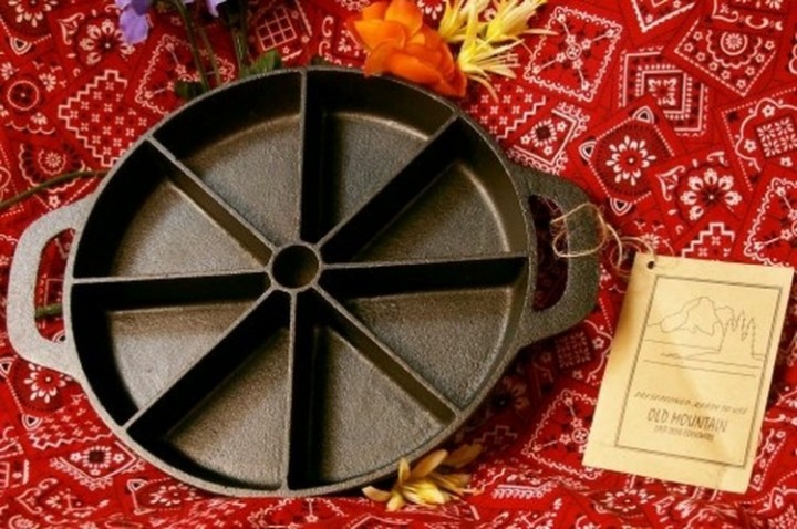 Old Mountain Skillets - Cast Iron Corn Bread Skillet - Yahoo Shopping