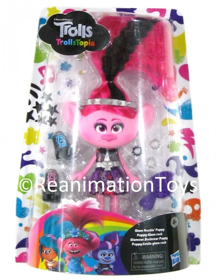 Trolls by DreamWorks DreamWorks Trolls World Tour Glam Poppy Doll