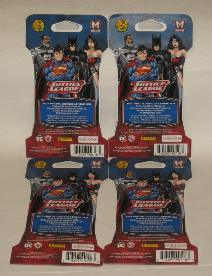 justice league metax trading card game