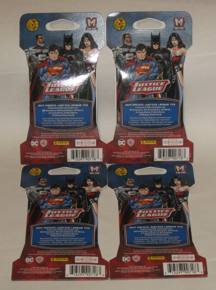 justice league metax trading card game