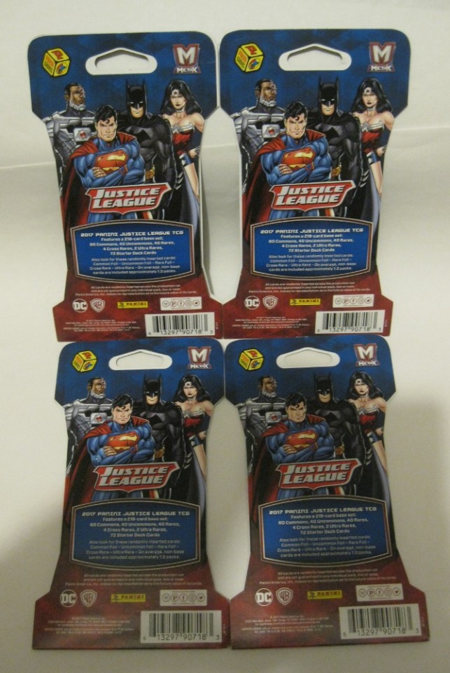 justice league metax trading card game