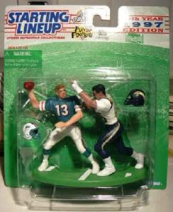 Junior Seau Dan Marino One on One - Kenner Club - Starting Lineup