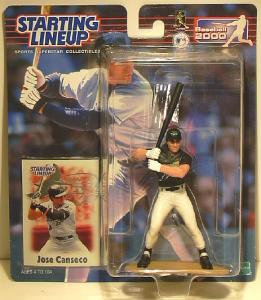 Buy Jose CANSECO / Tampa Bay Devil Rays 2000 MLB Starting Lineup Action  Figure & Exclusive Collector Trading Card Online at Low Prices in India 