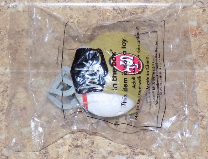 eBlueJay: San Fransisco 49ers Jack In The Box Antenna Ball Football NFL