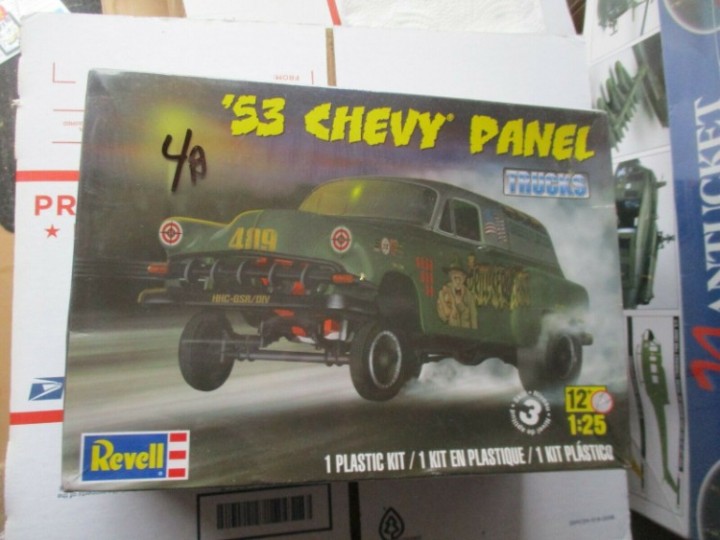 Revell 53 hot sale chevy panel