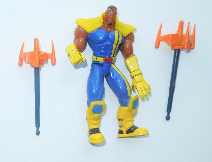 Ebluejay 1997 Toybiz Marvel X Men Missile Flyers Future Bishop 6 Action Figure
