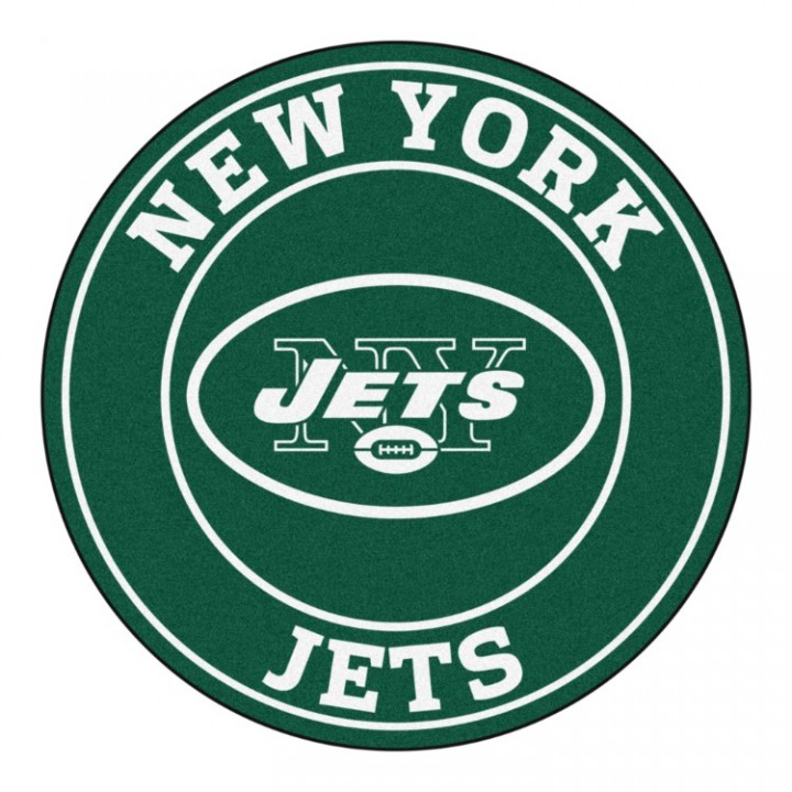 New York Jets Circle Logo Vinyl Decal / Sticker 5 sizes!!