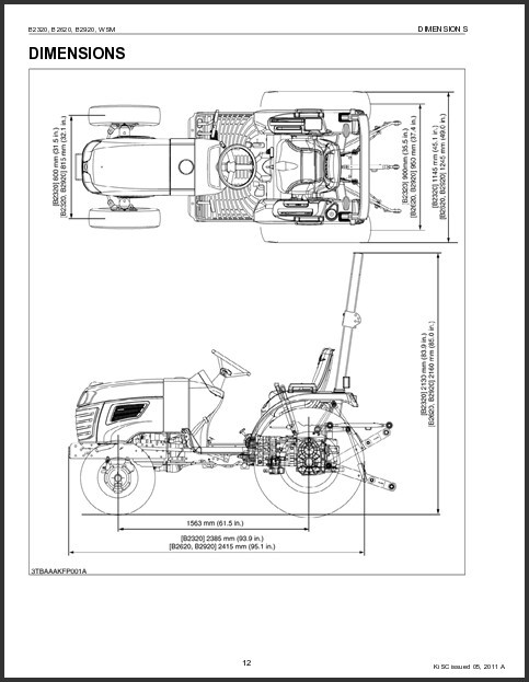 Kubota B2320 Wiring Diagram